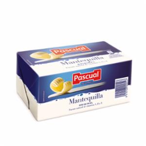 Caja de 12 Pastillas Mantequilla Pascual 500 g