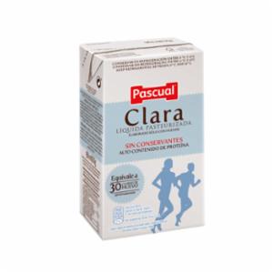 Brik de Clara Líquida Pasteurizada Pascual 1 kg