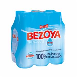 Pack  de 6 Botellas Pet Agua Mineral Bezoya Sport Cap 500 ml