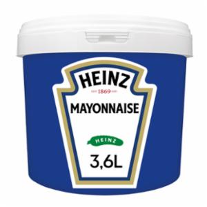 Retráctil de 4 Cubos de Mayonesa Heinz 3,6 l