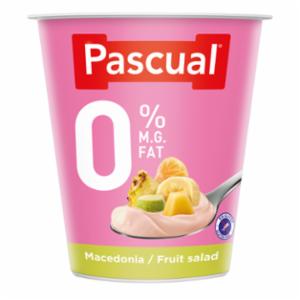Yogur Pascual Desnatado con Macedonia 125 g