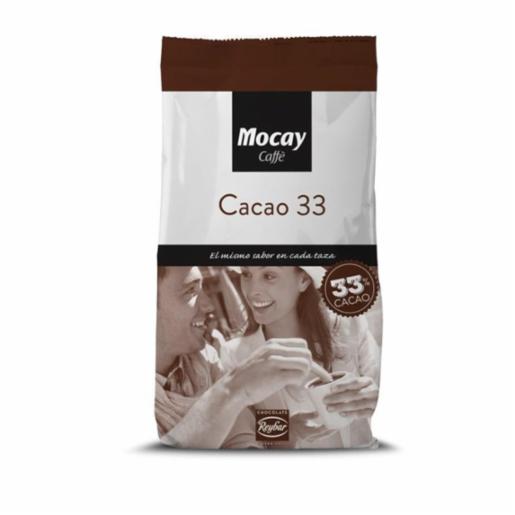 Caja de 8 Bolsas Chocolate Mocay 33% 1Kg