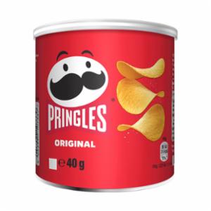 Caja de 12 Botes Snack Pringles Original 40 g