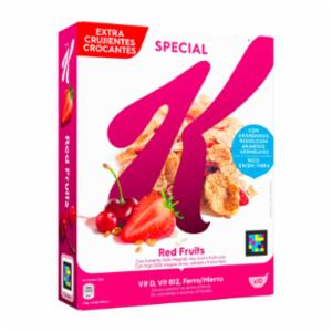 Estuche de Cereales Kellogg's Special K Frutos Rojos 300 g