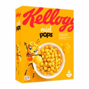 Estuche de Cereales Kellogg's Miel Pops 375 g