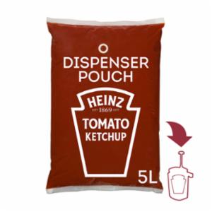 Caja 3 Bolsas Ketchup Heinz para dosificador 5 l