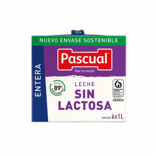 1 litro Leche entera Pascual