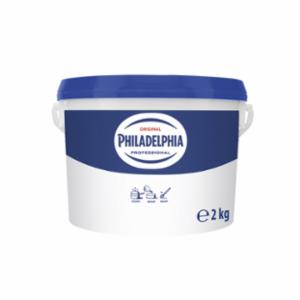 Cubo Queso Crema Philadelphia 2 kg