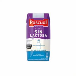 Caja de 6 Packs de 3 Briks Leche Pascual sin lactosa semidesnatada 200 ml	