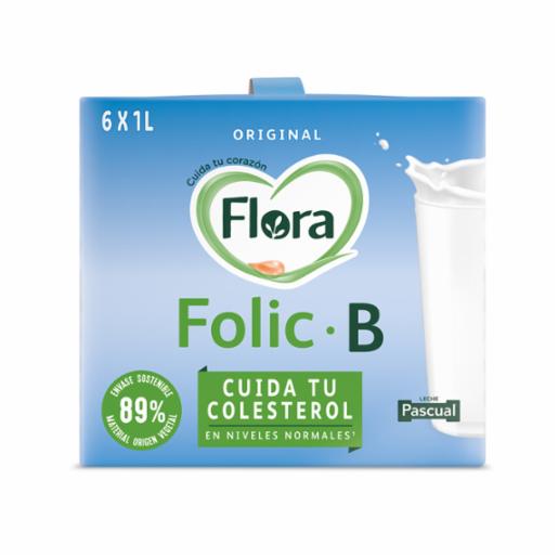 Leche Flora Folic B Entera 1 l