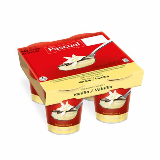 Pascual – Yogur de Fresa Pasteurizado - 4 x 125 g : : Alimentación  y bebidas