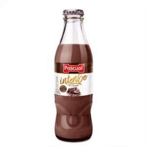 Batido Pascual de vidrio sabor Intense Chocolate 195 ml