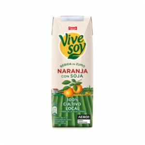 Vivesoy Bebida de Zumo de Naranja y Soja 250 ml
