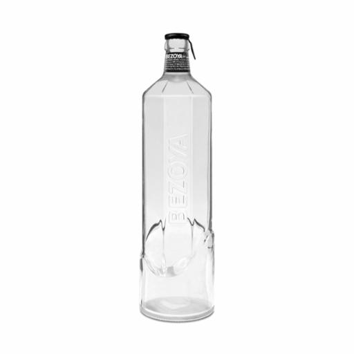 Caja de 12 Botellas de Vidrio de Agua Mineral Bezoya Premium 1 l