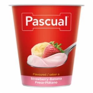 Yogur Pascual sabor Fresa-Plátano 125 g