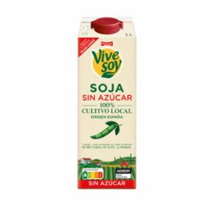 Bebida de Soja Vivesoy Clásica sin Azúcar 1 l