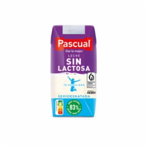 Leche Pascual Sin Lactosa Semidesnatada 200 ml	