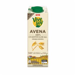 Bebida de Avena Vivesoy Original sin azúcar añadido 1 l