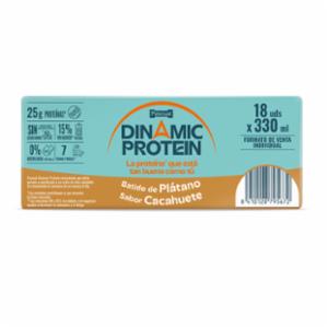 Batido Dinamic Life Proteína sabor Plátano-Cacahuete 330 ml