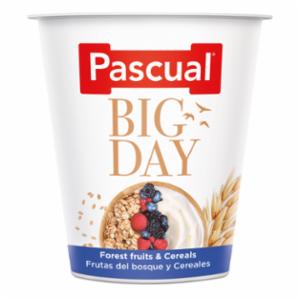 Yogur Pascual Big Day con Frutas del Bosque y Cereales 120 g