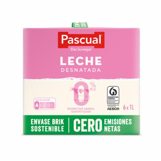 Leche Pascual Desnatada brick 1 litro