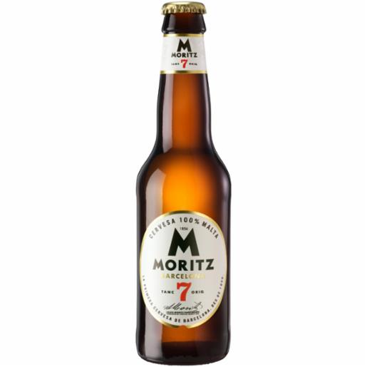 Cerveza Moritz 7 Lager 33 cl 