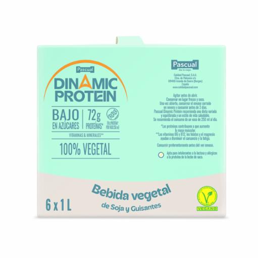 Bebida Vegetal Dinamic con Soja y Guisante 1 l