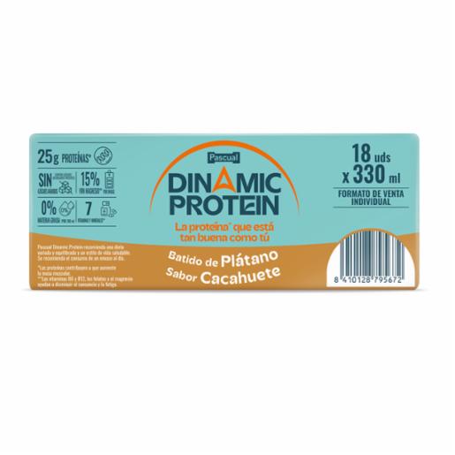 Batido Dinamic Life Proteína sabor Plátano-Cacahuete 330 ml