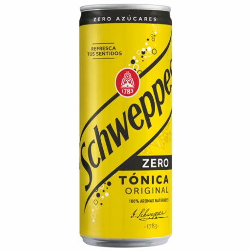 Tónica Schweppes Zero 33 cl