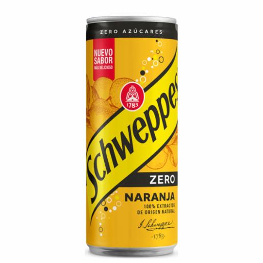 Refresco Schweppes Naranja Zero 33 Cl