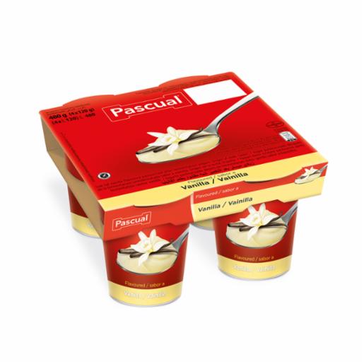 Yogur Pascual sabor Vainilla 120 g